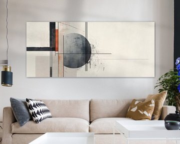 Abstracte samenstelling van Poster Art Shop