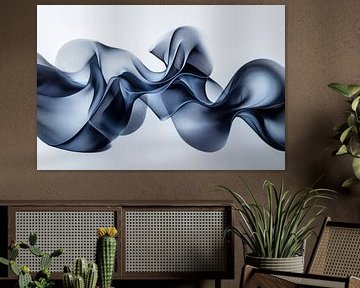 Flowing shapes by Poster Art Shop