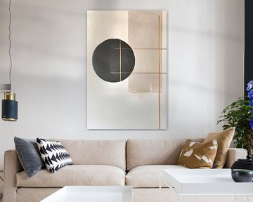 Abstracte samenstelling van Poster Art Shop