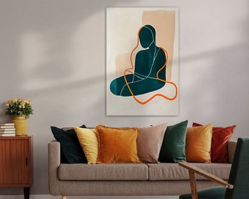 Abstract figure by Poster Art Shop