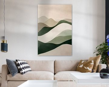 Sanfte Hügel von Poster Art Shop