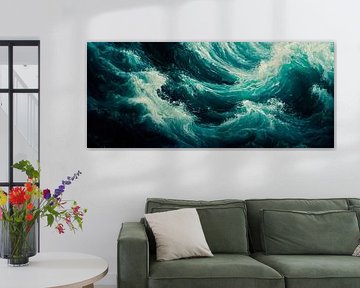 Wild waves by Poster Art Shop