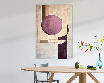 Abstracte samenstelling van Poster Art Shop