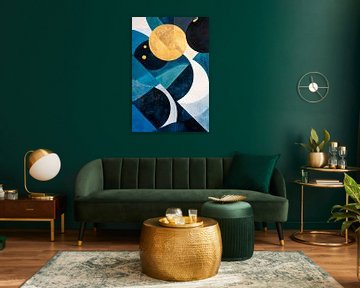 Abstracte vormen van Poster Art Shop