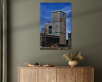Mooie highrise gebouwen in amsterdam business park van foto-fantasie foto-fantasie