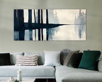 Forest reflection by Poster Art Shop