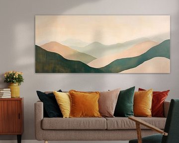 Berglandschaft Abstrakt von Poster Art Shop