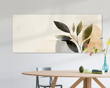 Bladeren kunst van Poster Art Shop