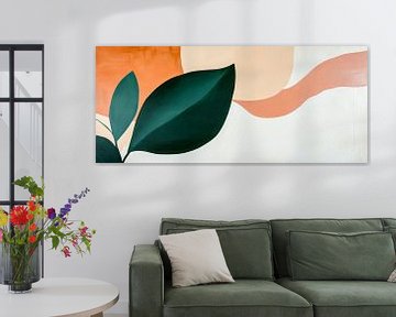 Abstracte plantenkunst van Poster Art Shop