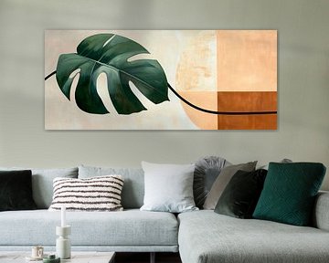 Tropical leaf design by Poster Art Shop