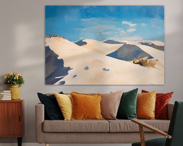 Zandduinen landschap van Poster Art Shop