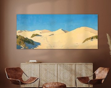 Sand dunes landscape by Poster Art Shop