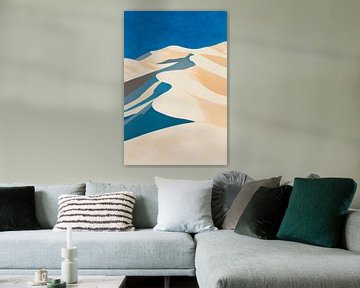 Woestijnlandschap van Poster Art Shop