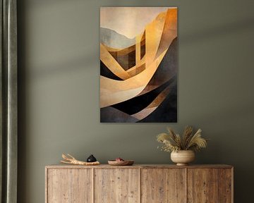 Abstract landscape by Poster Art Shop