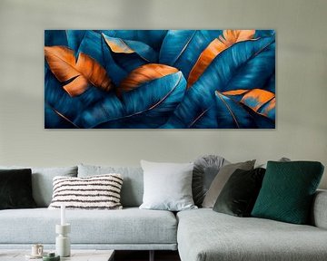 Leaves pattern by Poster Art Shop