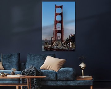 Golden Gate Bridge San Francisco van Henk Alblas