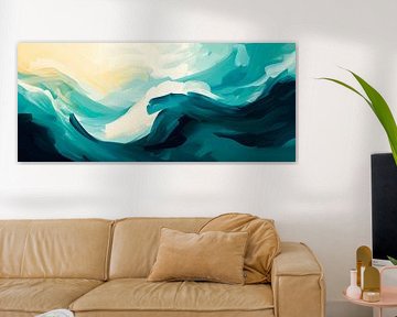 Wave pattern by Poster Art Shop
