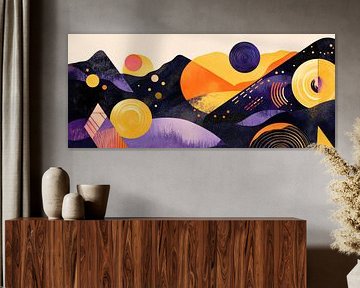 Abstract landscape by Poster Art Shop