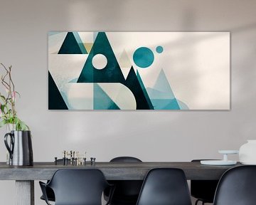 Geometric shapes by Poster Art Shop
