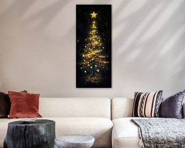 Weihnachtsbaum Glanz von Poster Art Shop