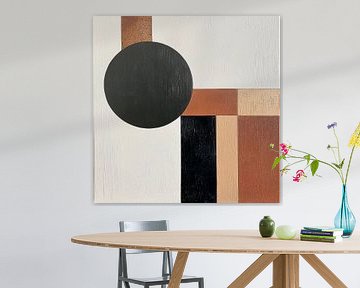 Geometrische compositie van Poster Art Shop