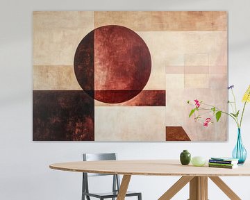 Geometrisch spel van Poster Art Shop
