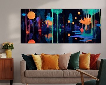 Un paysage aquatique lumineux sur Poster Art Shop
