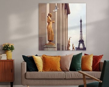 Blick auf den Eiffelturm, Paris