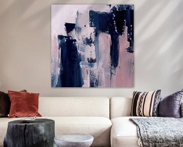 Roze marinekunst van Ela Szczepaniak