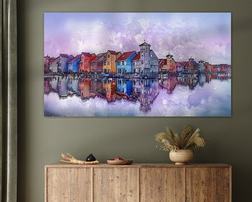 Reitdiephaven by Aline Nijland