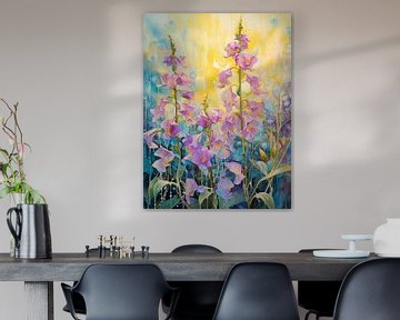 Weigela Schilderij van I ❤ Bloemen