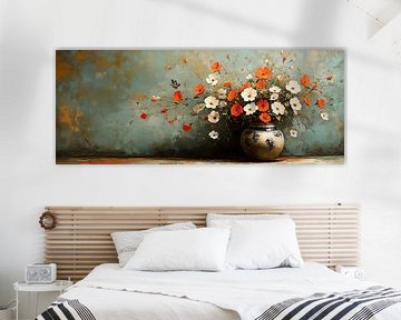 Moderne Blumenmalerei von Kunst Laune