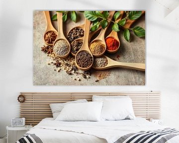 Houten kruidenlepel van Wandbilder-Shop