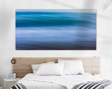 PHOTOGRAPHY Sea blurred on the Côte d'Azur in France by Werner Dieterich