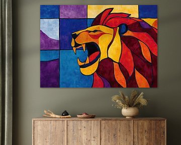 King of the savannah: the lion in all its splendour