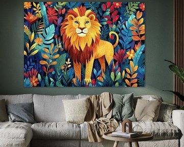 The legend of the lion: royal and unshakeable