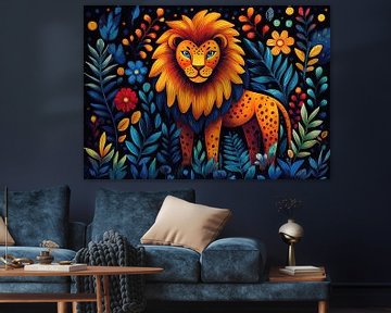 The lion in the sceptre of heaven