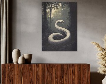 The majesty of the warrior: the snake as a symbol of strength