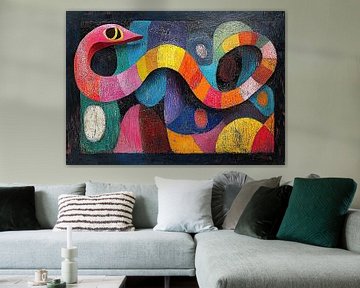 The whiff of danger: the snake that hovers in the air