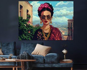 Frida - Pixel Art by Niklas Maximilian