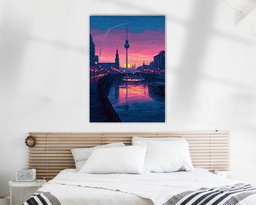 Berlin - Pixel Art by Niklas Maximilian