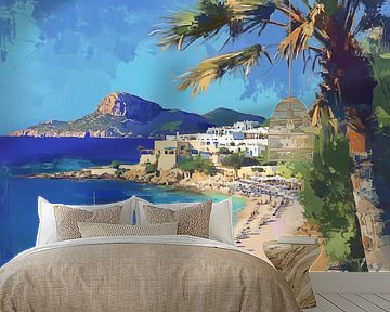 Ibiza spain beach artistic