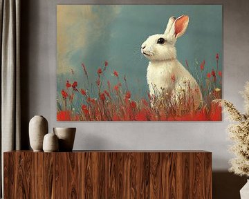 A rabbit on a voyage of discovery