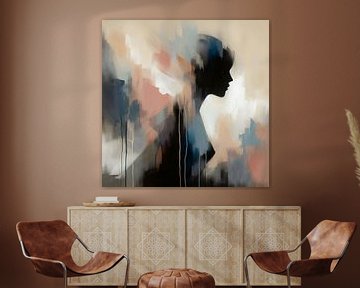 Pink Shadows van FoXo Art