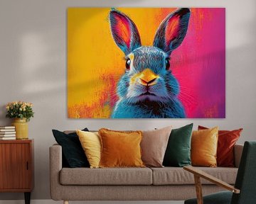 Rabbit Pop Art