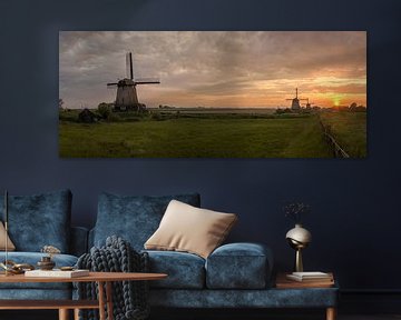 Beemster windmills by Toon van den Einde