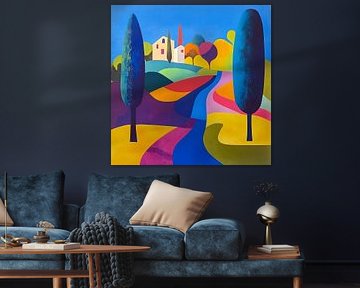 ITALIENISCHE LANDSCHAFT 05 NAIV