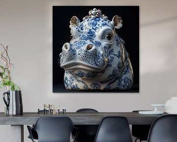 Dieren van porcelein van Ton Kuijpers