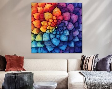 Mandala of peace and harmony