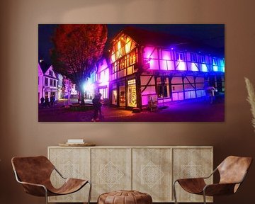 Recklinghausen nacht panorama